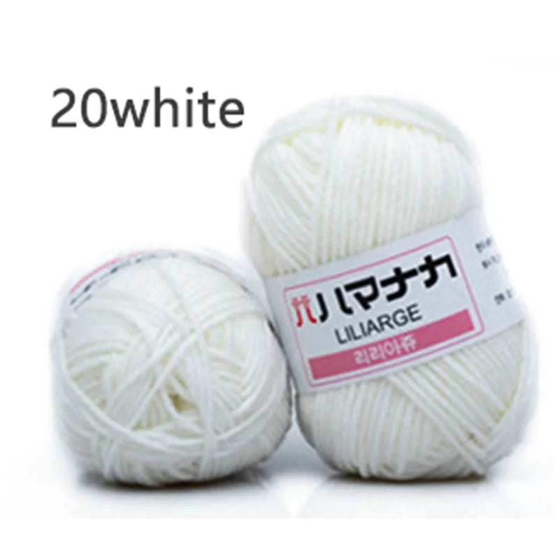 Soft Cotton Knitting Wool Yarn - Crafting Essentials