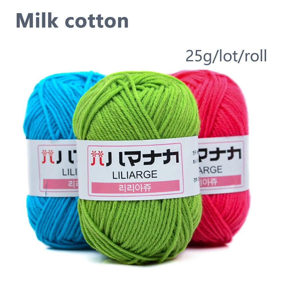 Soft Cotton Knitting Wool Yarn - Crafting Essentials