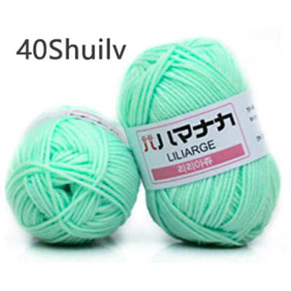 Soft Cotton Knitting Wool Yarn - Crafting Essentials