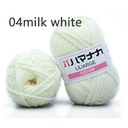 Soft Cotton Knitting Wool Yarn - Crafting Essentials