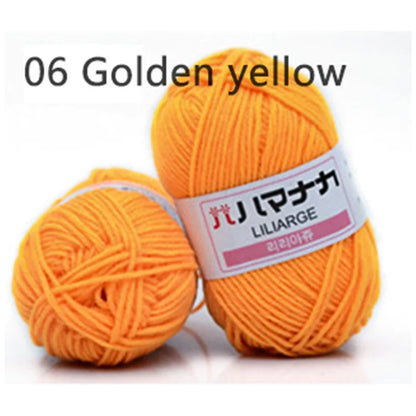 Soft Cotton Knitting Wool Yarn - Crafting Essentials