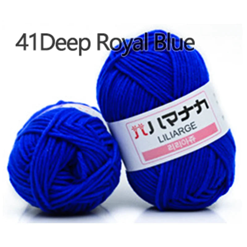 Soft Cotton Knitting Wool Yarn - Crafting Essentials