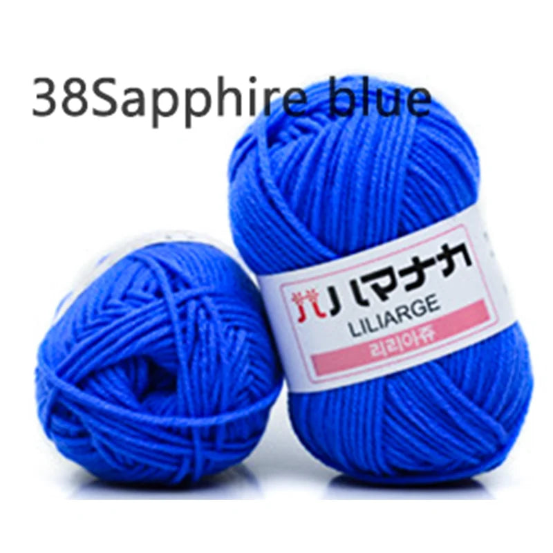 Soft Cotton Knitting Wool Yarn - Crafting Essentials