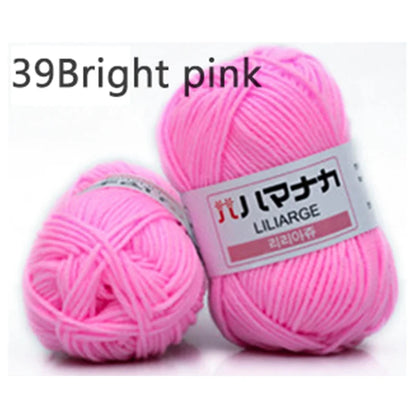 Soft Cotton Knitting Wool Yarn - Crafting Essentials