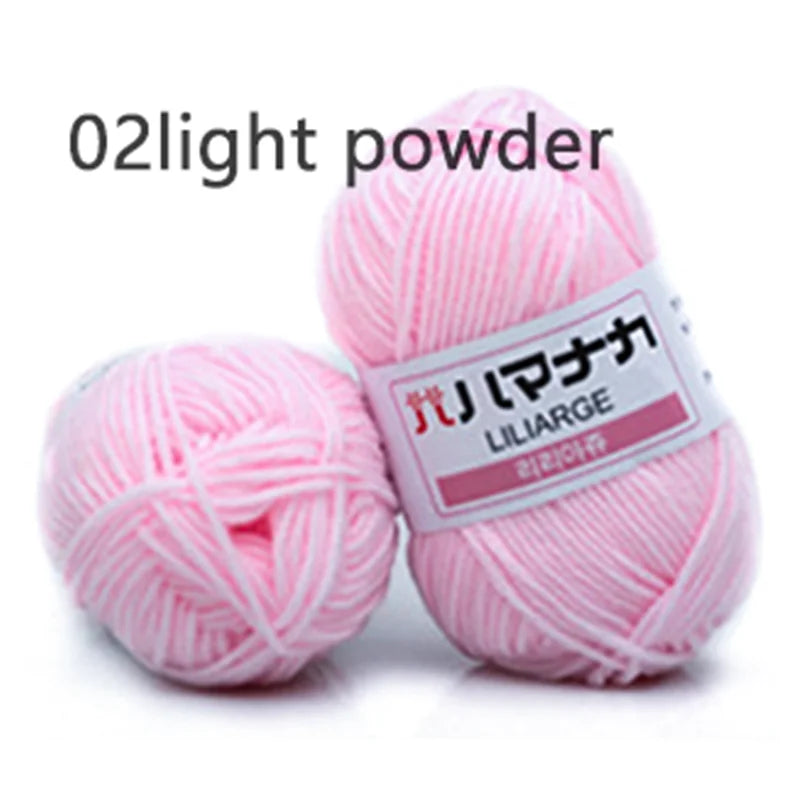 Soft Cotton Knitting Wool Yarn - Crafting Essentials