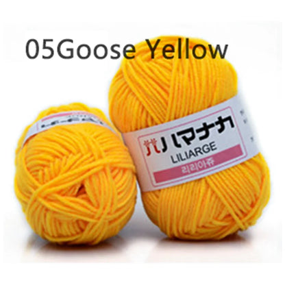 Soft Cotton Knitting Wool Yarn - Crafting Essentials