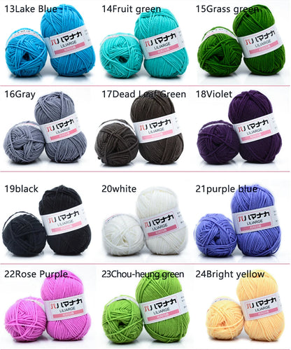 Soft Cotton Knitting Wool Yarn - Crafting Essentials