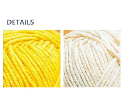 Soft Cotton Knitting Wool Yarn - Crafting Essentials