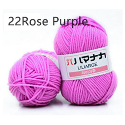 Soft Cotton Knitting Wool Yarn - Crafting Essentials