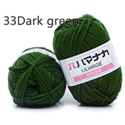 Soft Cotton Knitting Wool Yarn - Crafting Essentials