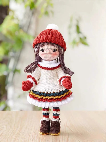 Marx Crochet Plush Doll Kit - Handmade Amigurumi Craft Set