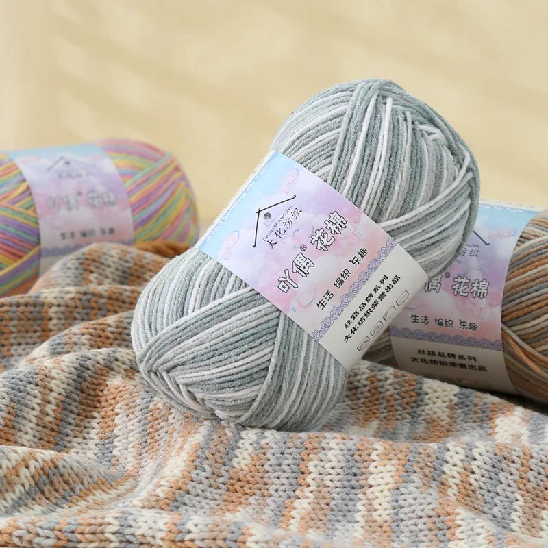 Comfy Cotton Milk Yarn - Premium Knitting and Crochet Thread