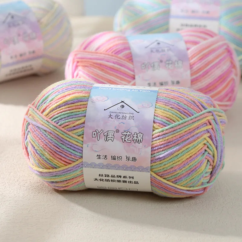 Comfy Cotton Milk Yarn - Premium Knitting and Crochet Thread