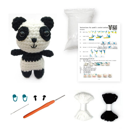 Bee Crochet Kit - DIY Knitted Animal Yarn Craft