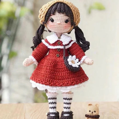 Zeoy Crochet Plush Doll Kit