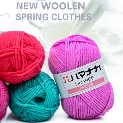 Soft Cotton Knitting Wool Yarn - Crafting Essentials