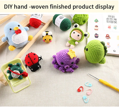 Ladybug Crochet Kit - DIY Handmade Sewing Set