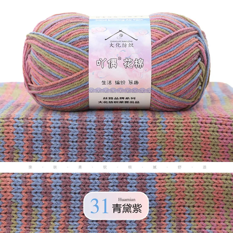 Comfy Cotton Milk Yarn - Premium Knitting and Crochet Thread