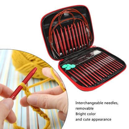 Detachable Circular Knitting Needles Set