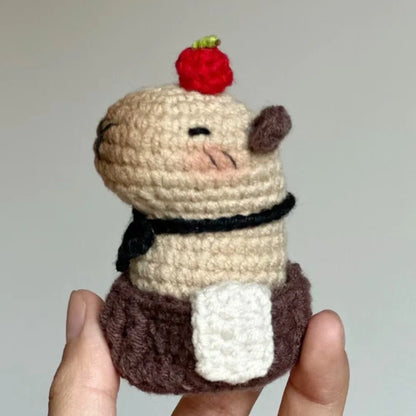 Capybara Crochet Kit - DIY Animal Plush Doll Craft