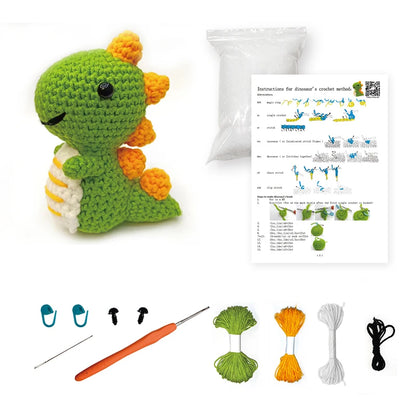 Bee Crochet Kit - DIY Knitted Animal Yarn Craft