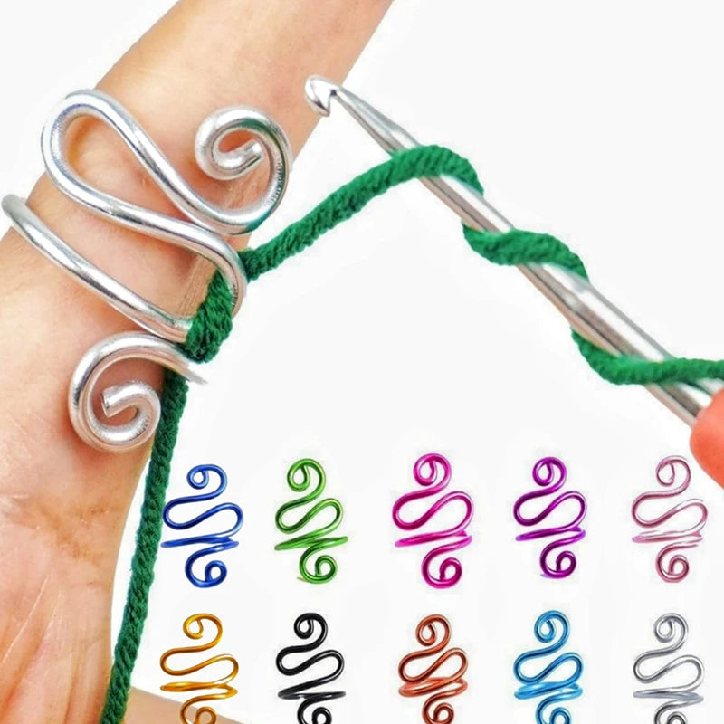 Adjustable Crochet Tension Ring - Perfect Knitting Accessory