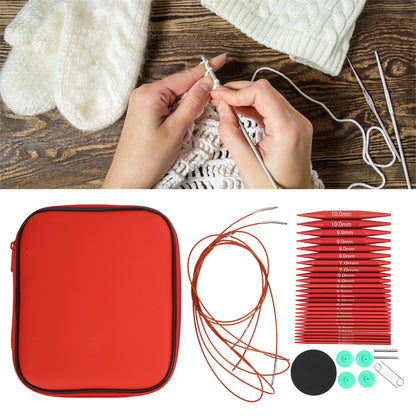 Detachable Circular Knitting Needles Set