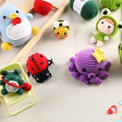 Penguin Crochet Kit - DIY Handmade Sewing Kit