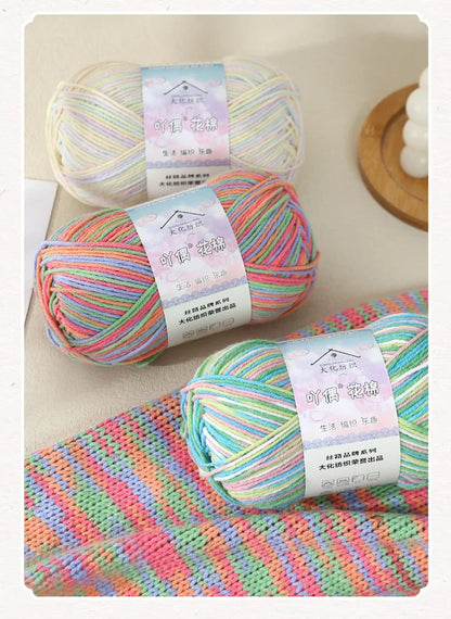 Comfy Cotton Milk Yarn - Premium Knitting and Crochet Thread