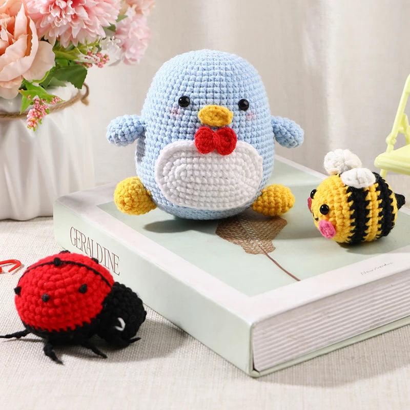 Penguin Crochet Kit - DIY Handmade Sewing Kit