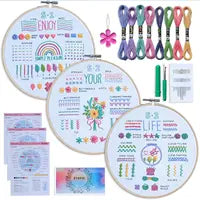 Elephant Crochet Kit - DIY Knitting Set for Beginners