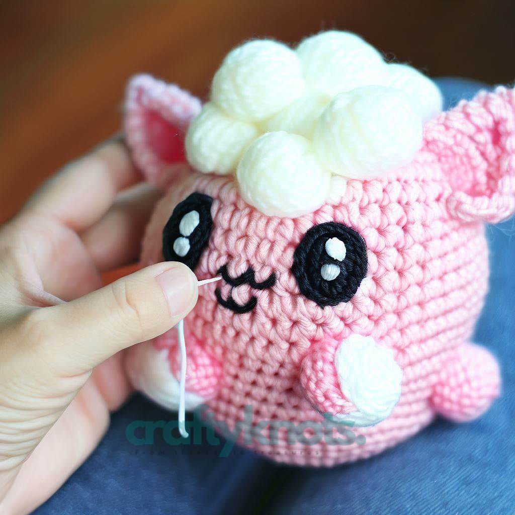 Crochet Jiggly Puff Pattern