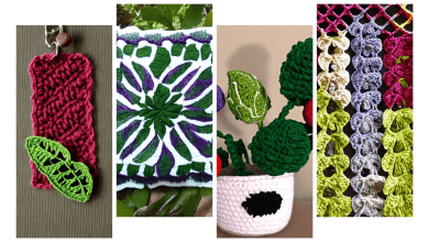 Crochet Pot Leaf Patterns Free