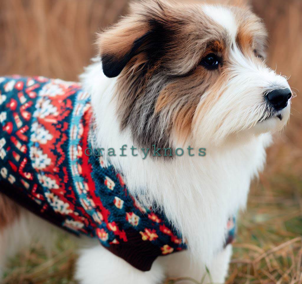 Dog Crochet Sweater Pattern