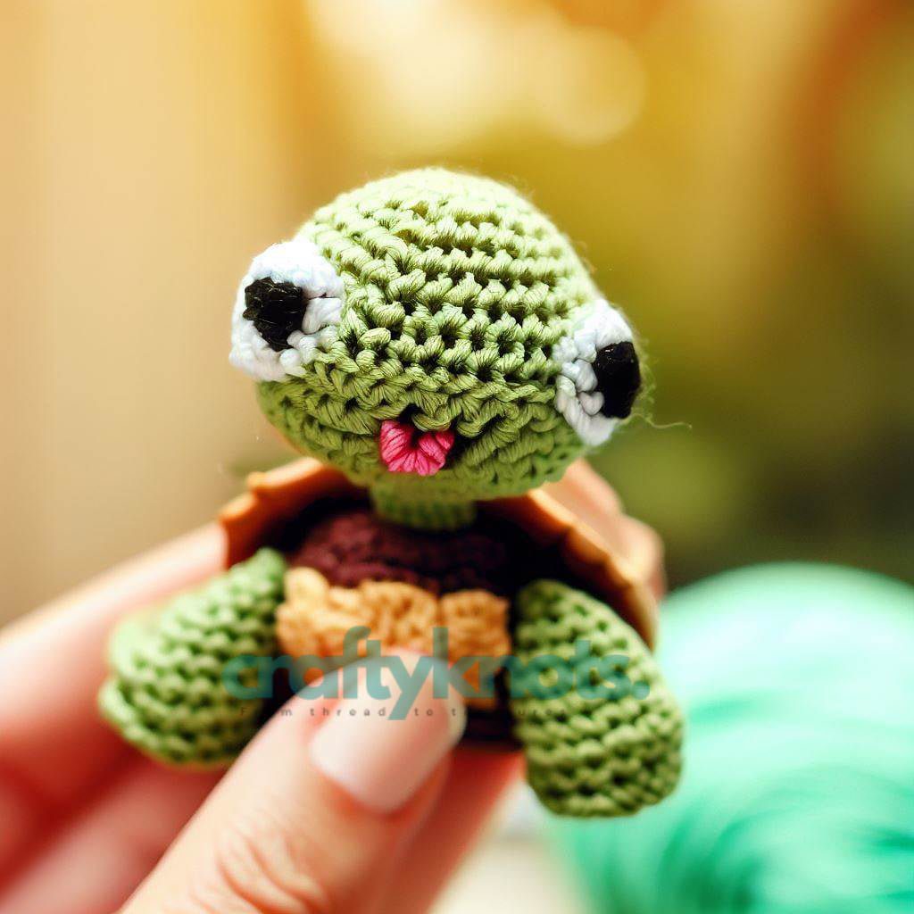 Water Turtle with Attitude Crochet Pattern