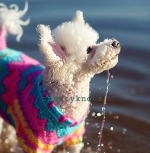 Whimsical Unicorn Dog Sweater Crochet Patterns