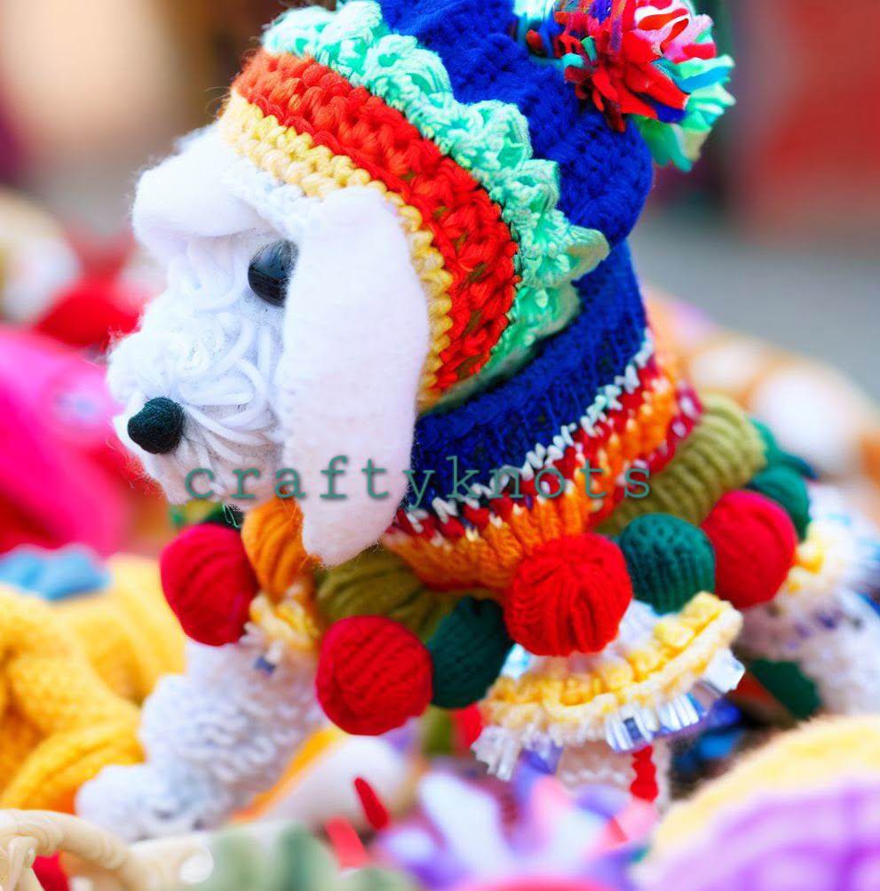Festive Holiday Dog Sweater Crochet Pattern
