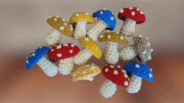 Toadstool Crochet Pattern