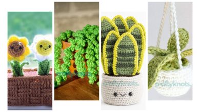 crochet plants pattern