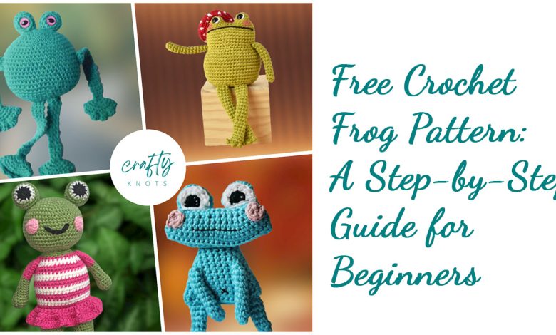 free crochet frog pattern