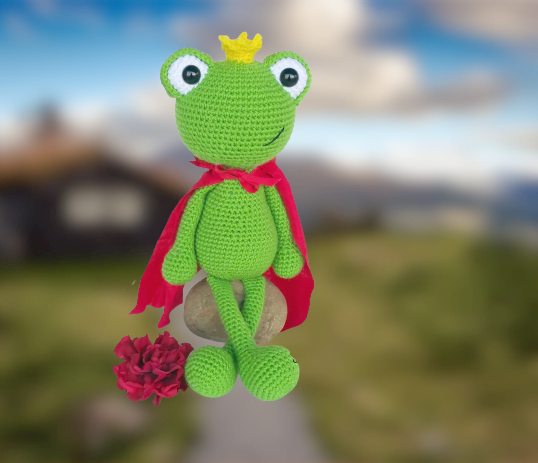 frog prince crochet pattern