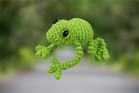 Tree Frog Crochet Pattern